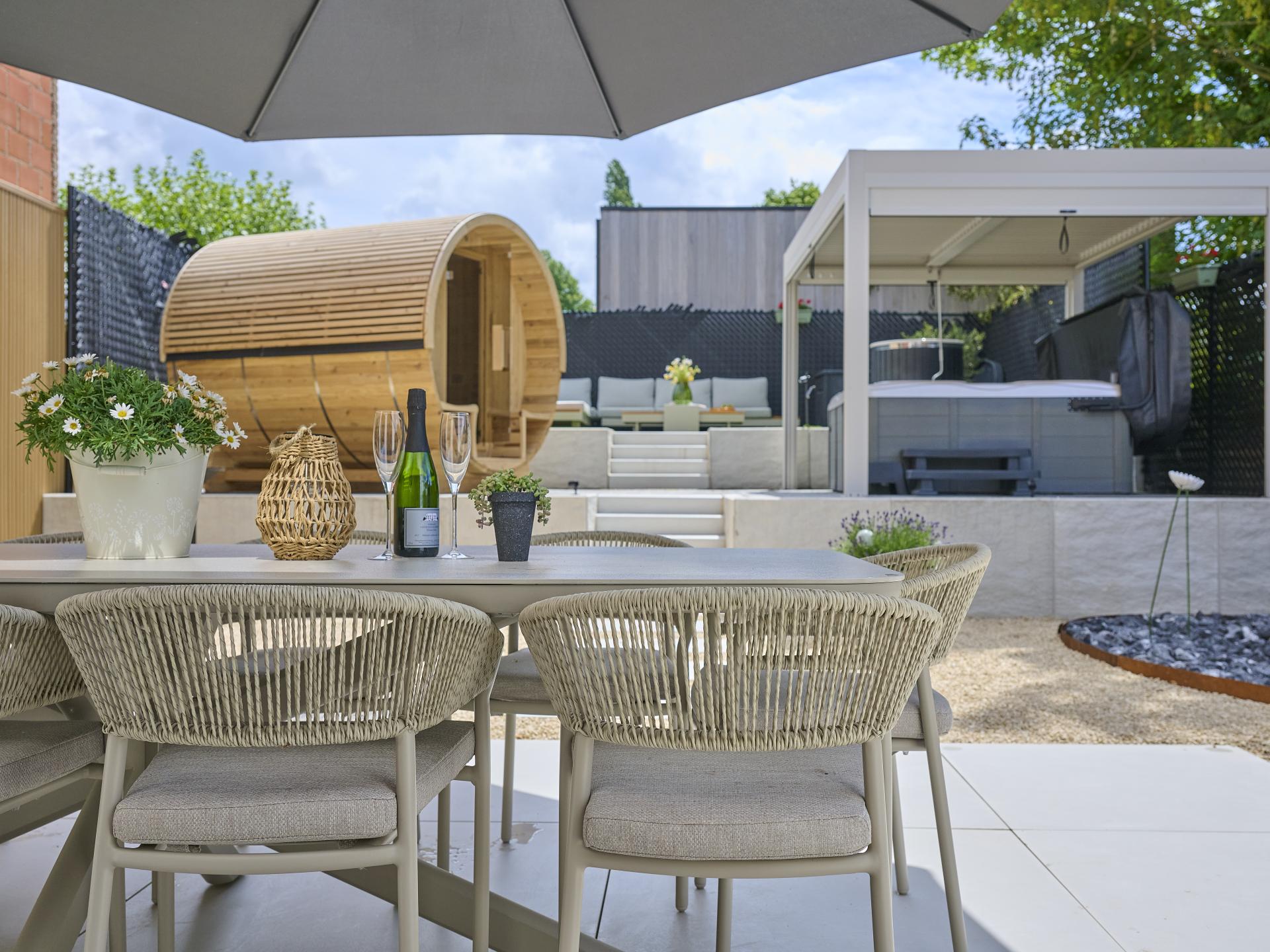 Luxe vrijstaand vakantiehuis voor 10 personen met jacuzzi & sauna in Riemst - foto 61