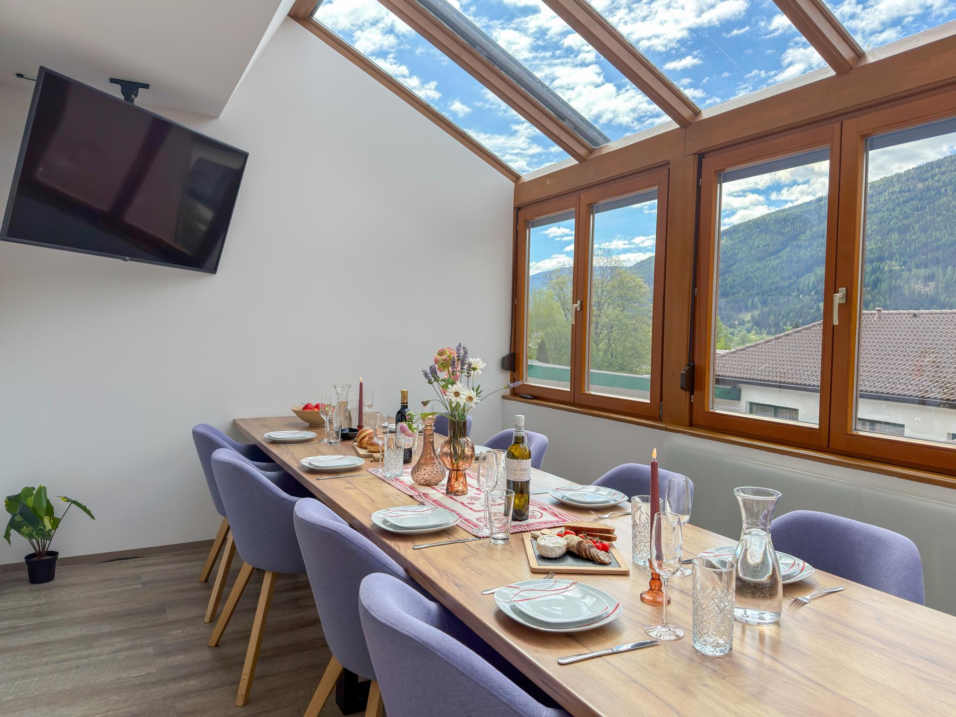 Luxe 14-persoons appartement met serre in Sankt Michael im Lungau - foto 5