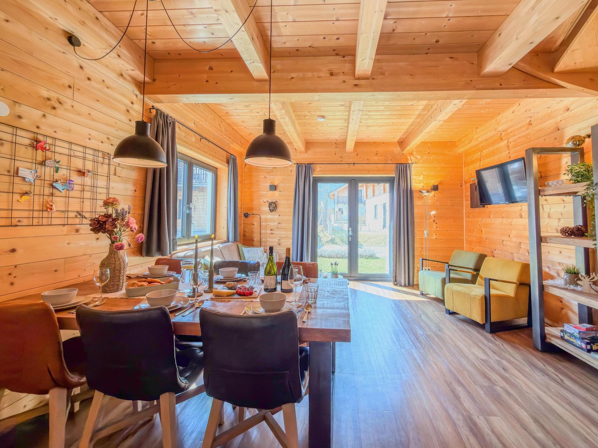 Vrijstaand chalet aan de piste in Rattendorf, 100m van de skilift - foto 2