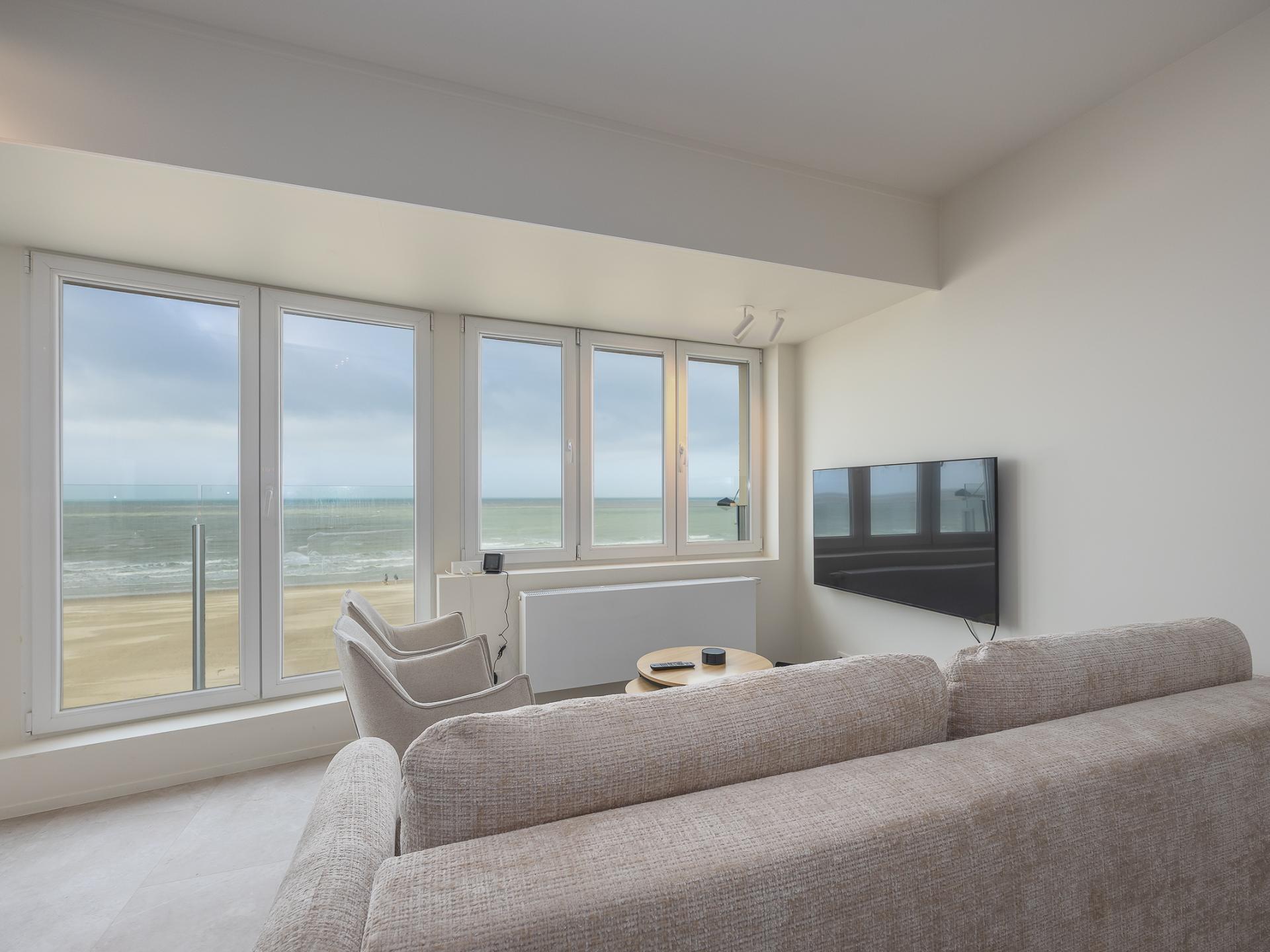 Frontaal zeezicht appartement op 10 meter van het strand in Middelkerke - foto 11
