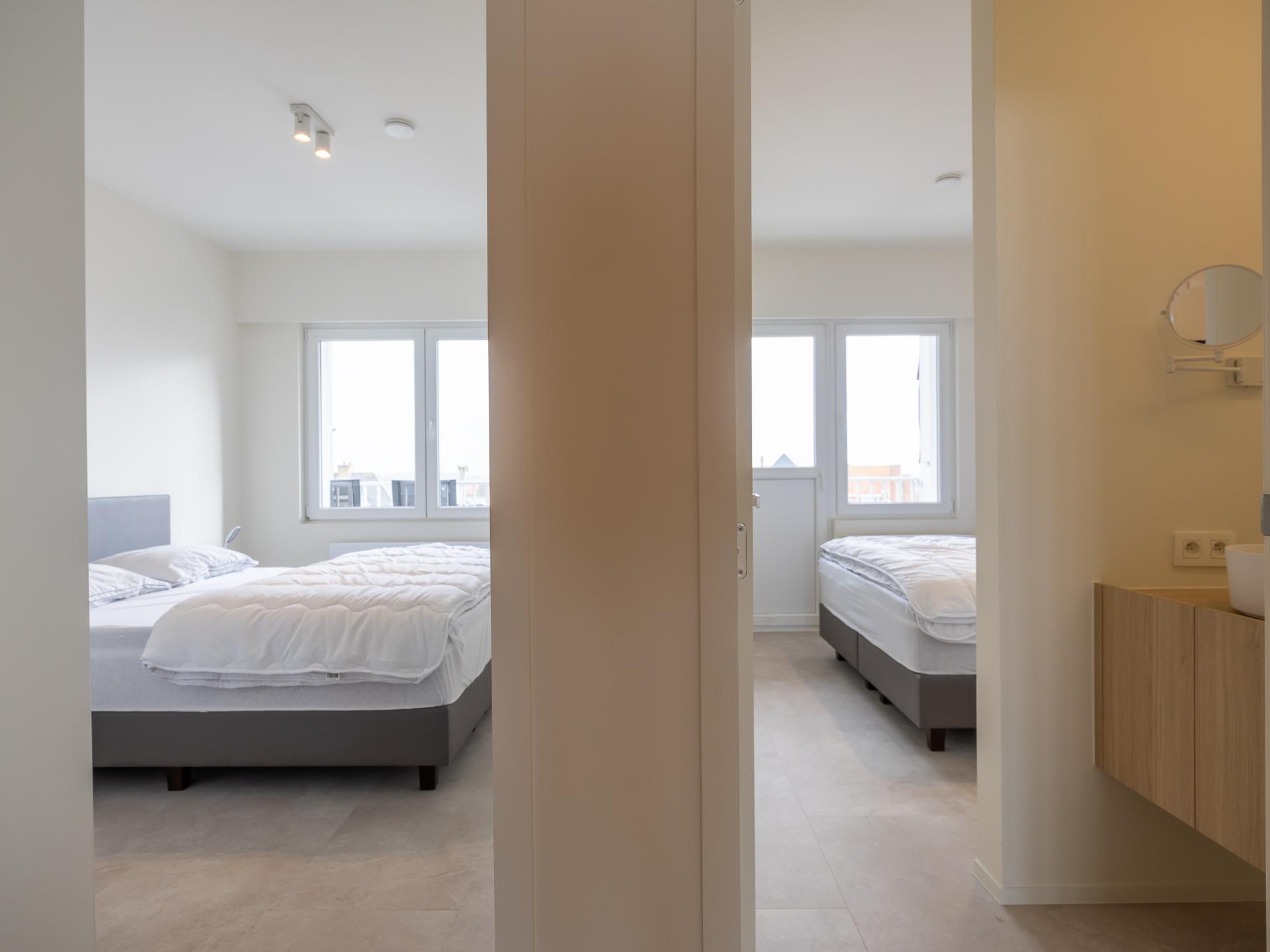 Frontaal zeezicht appartement op 10 meter van het strand in Middelkerke - foto 14