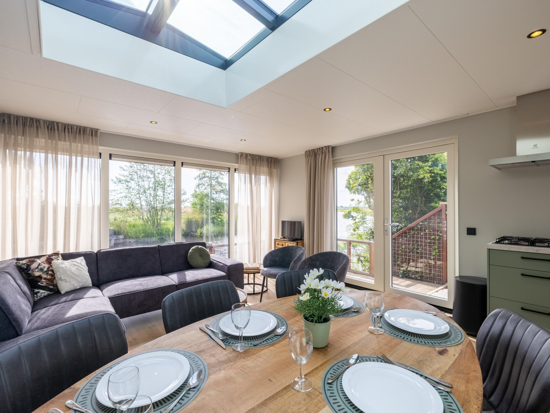Nieuw chalet aan het water met eigen sloep in Bantega - foto 17