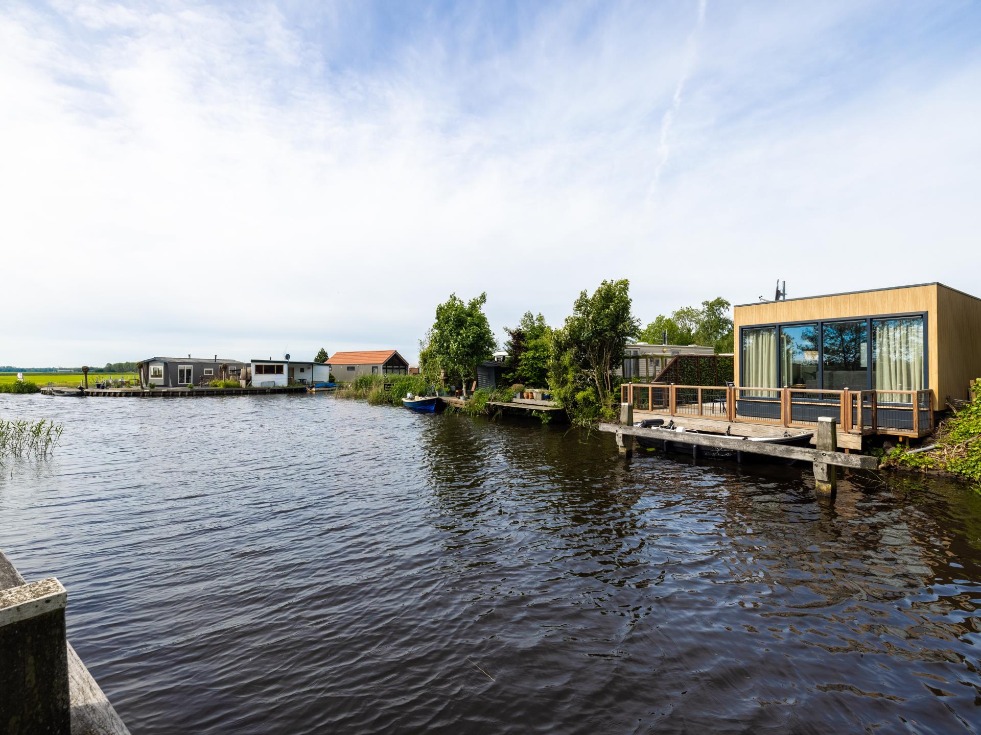 Nieuw chalet aan het water met eigen sloep in Bantega - foto 29