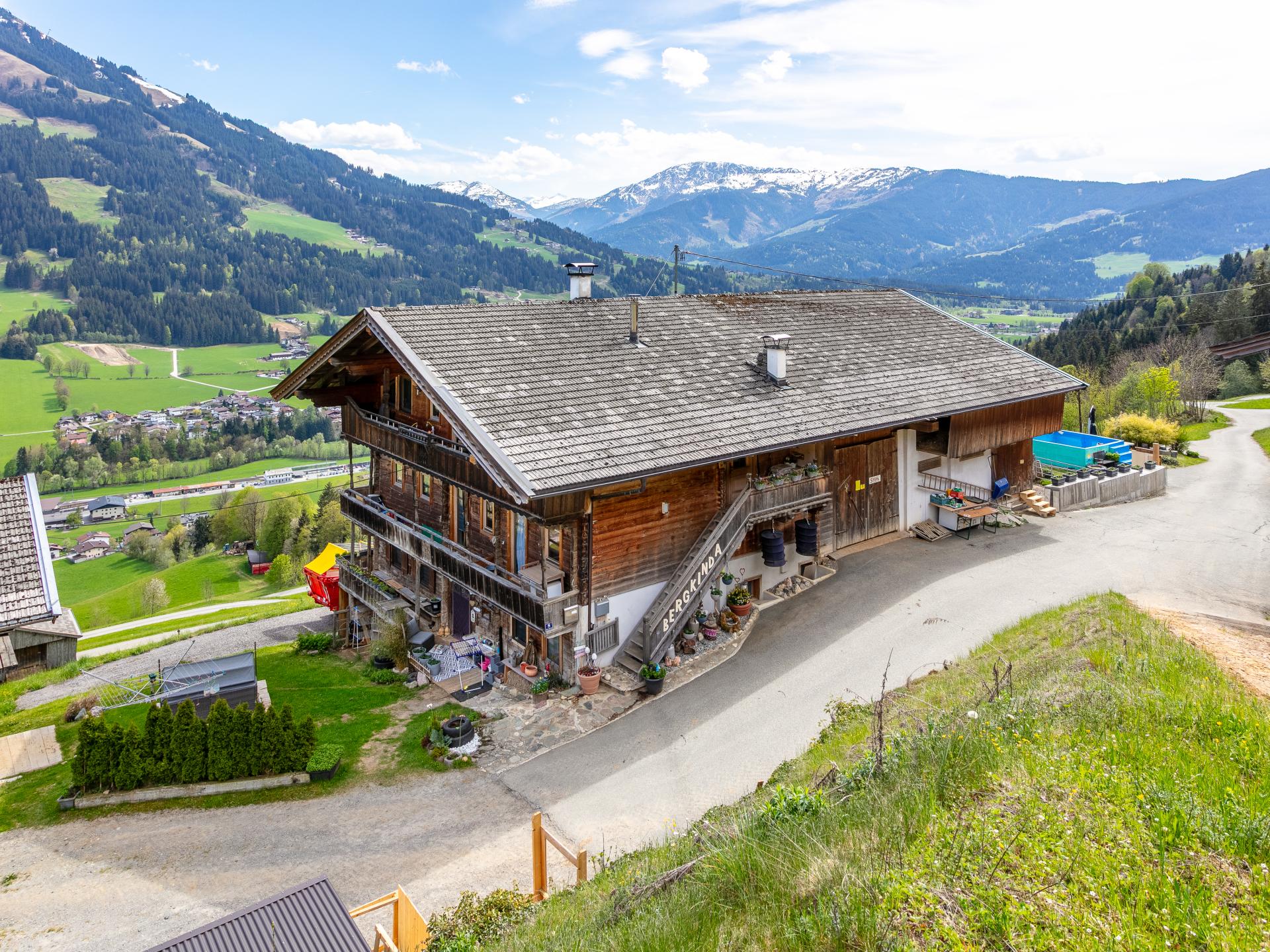 Bergkinda: Zonnig appartement voor 6 in Brixen im Thale met bergzicht en tuin - foto 31