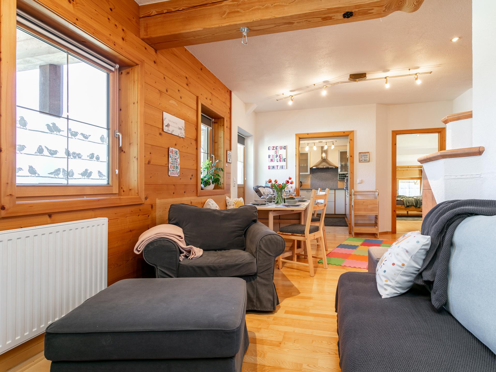 Bergkinda: Zonnig appartement voor 6 in Brixen im Thale met bergzicht en tuin - foto 12