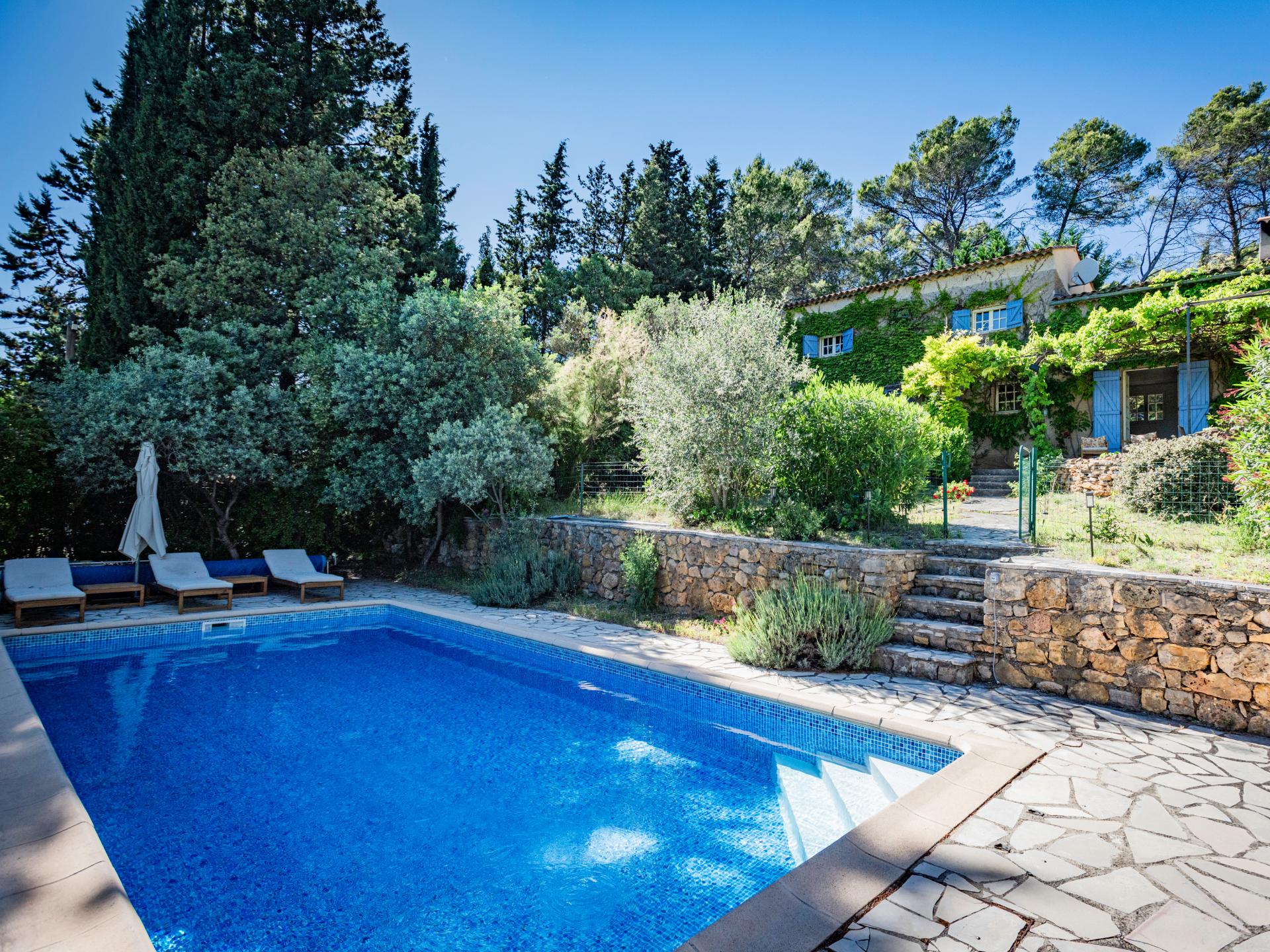 Privé Provençaals vakantiehuis met zwembad en uitzicht bij Lorgues - foto 36