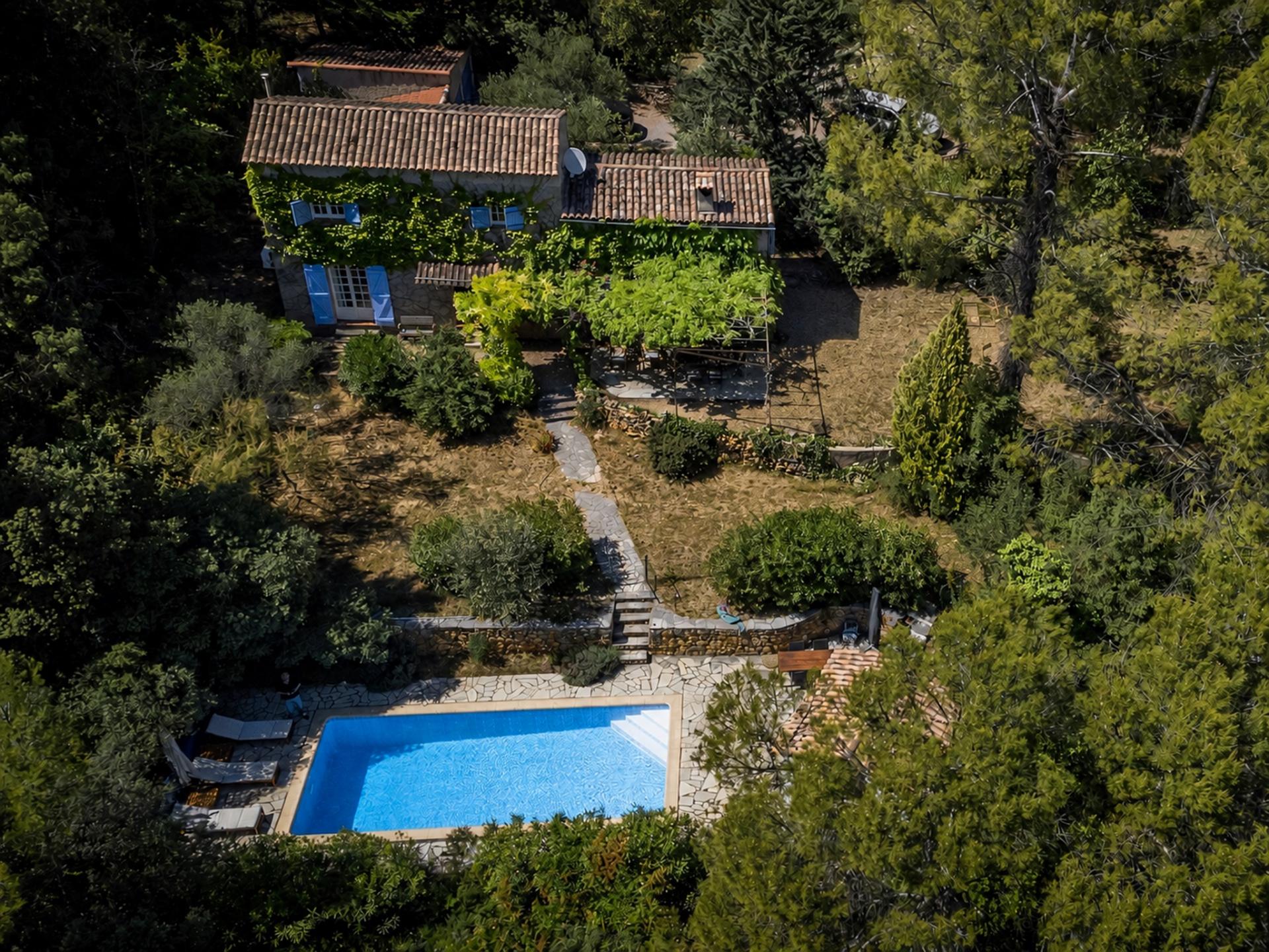 Privé Provençaals vakantiehuis met zwembad en uitzicht bij Lorgues - foto 6