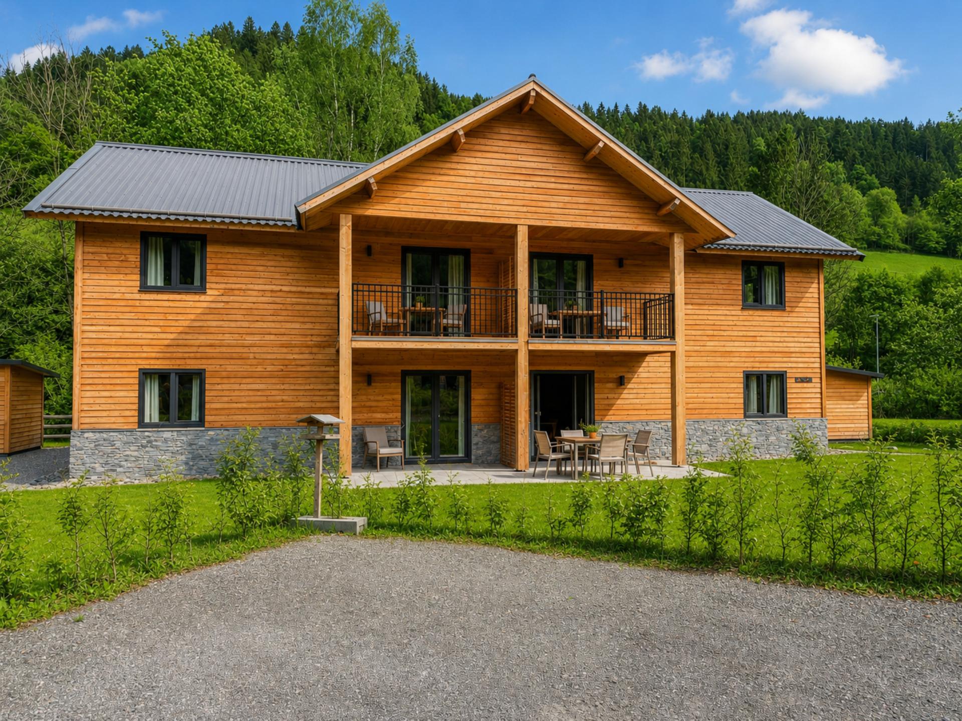 Stijlvol appartement aan de Afritzer See met bergzicht en nabij skigebieden - foto 1