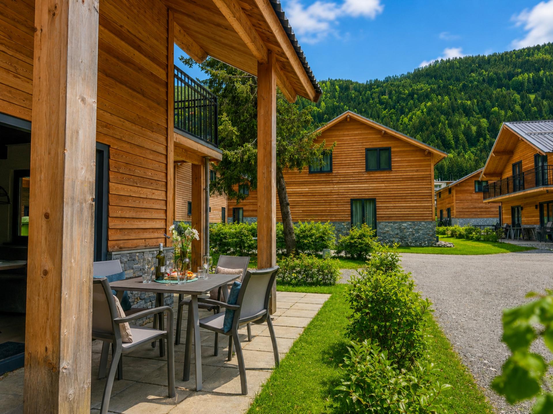 Chalet direct aan de Afritzer See met panoramisch bergzicht voor 6 personen - foto 2