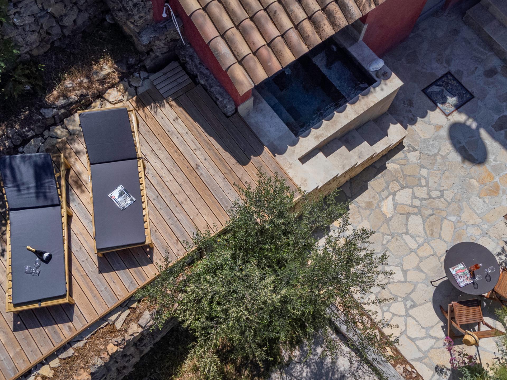 Zen vakantiehuis voor 2 in de natuur bij Flayosc met privé plunge pool - foto 11