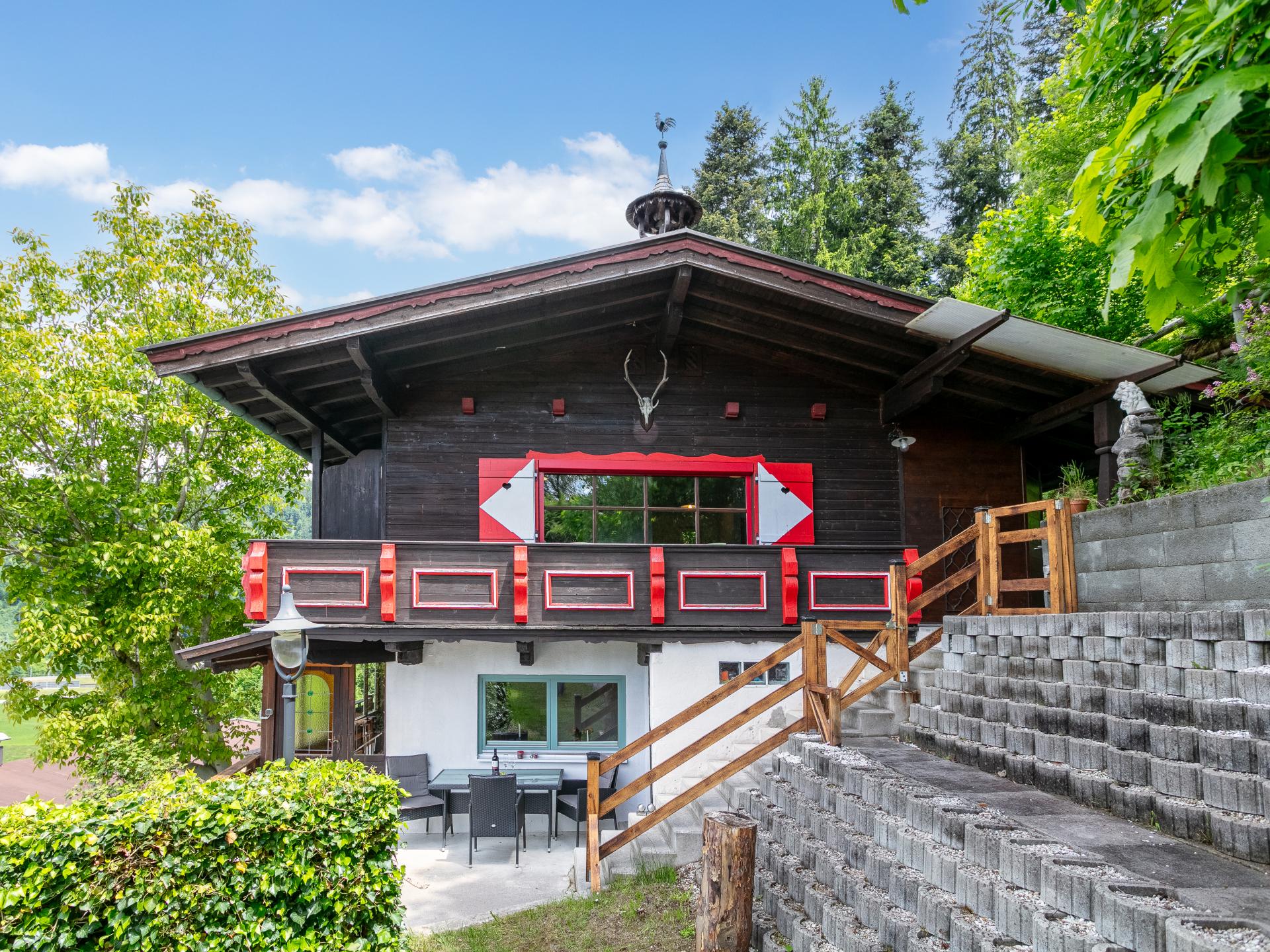 Vrijstaand vakantiehuis met bergzicht in Wörgl, vlakbij de skilift - foto 33