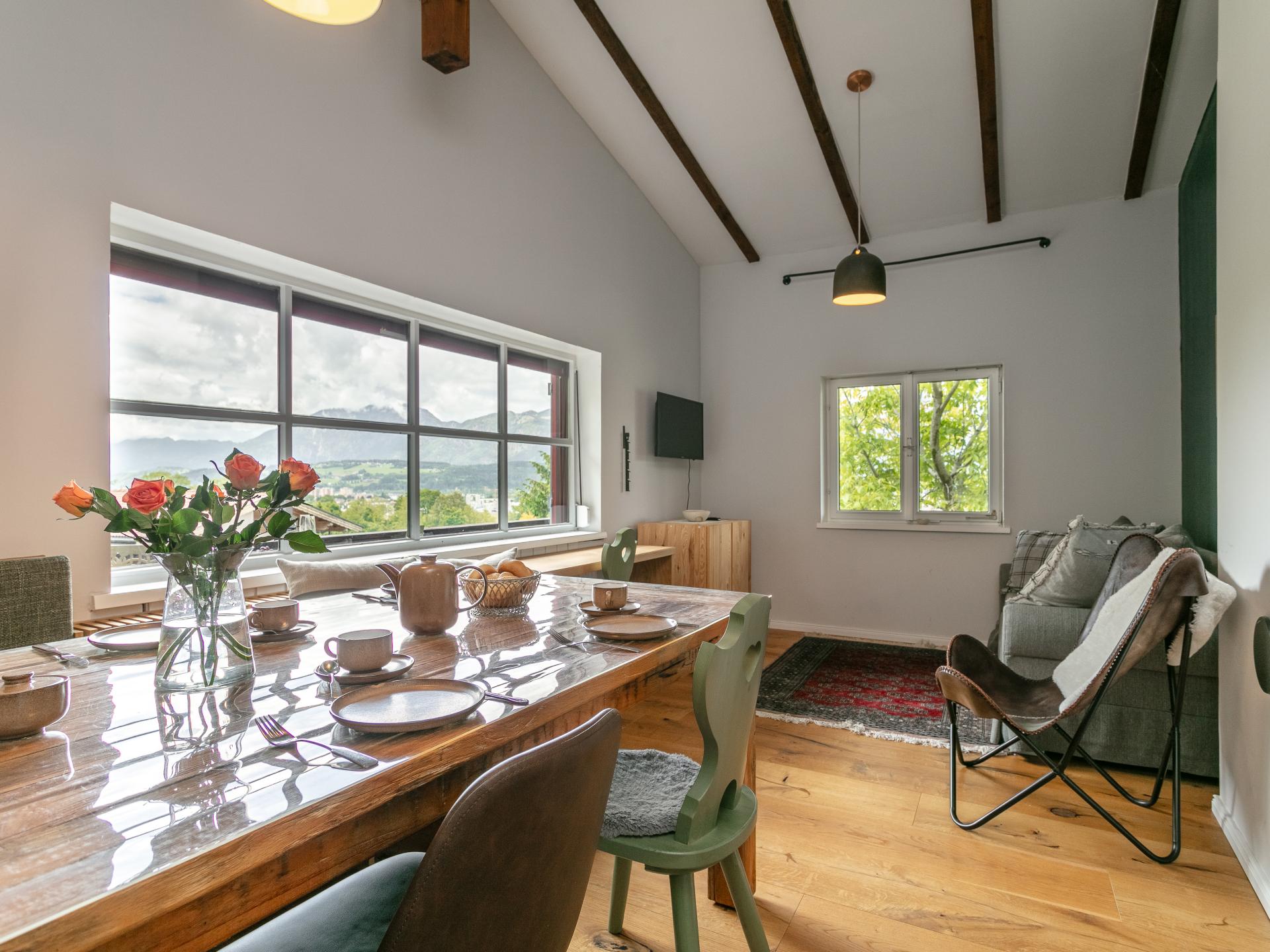 Vrijstaand vakantiehuis met bergzicht in Wörgl, vlakbij de skilift - foto 9