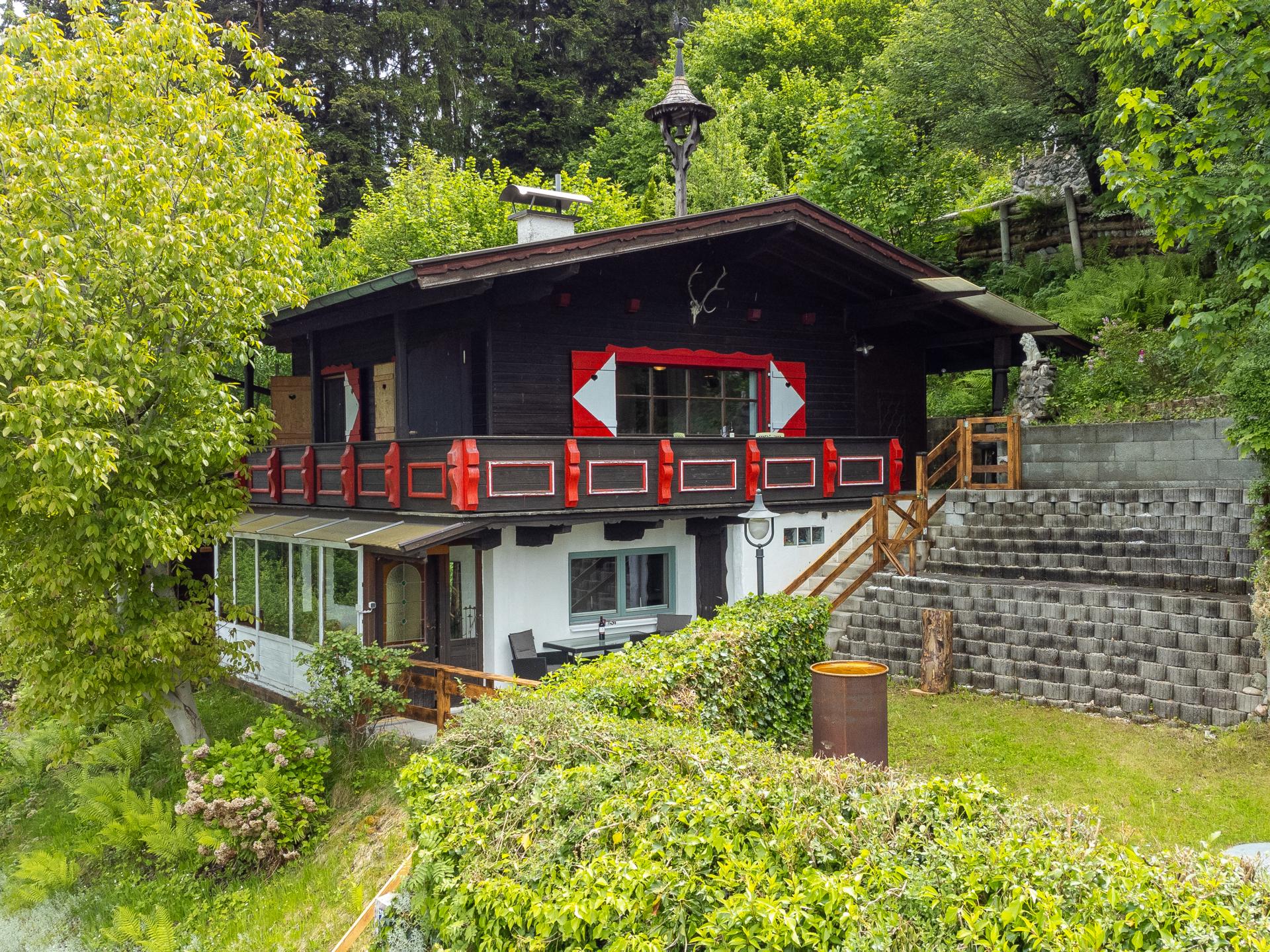 Vrijstaand vakantiehuis met bergzicht in Wörgl, vlakbij de skilift - foto 34