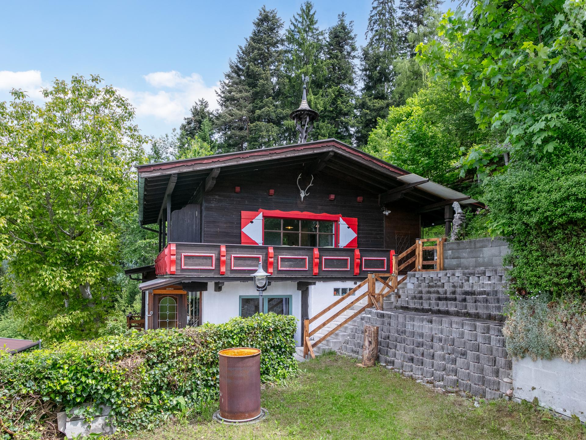 Vrijstaand vakantiehuis met bergzicht in Wörgl, vlakbij de skilift - foto 35