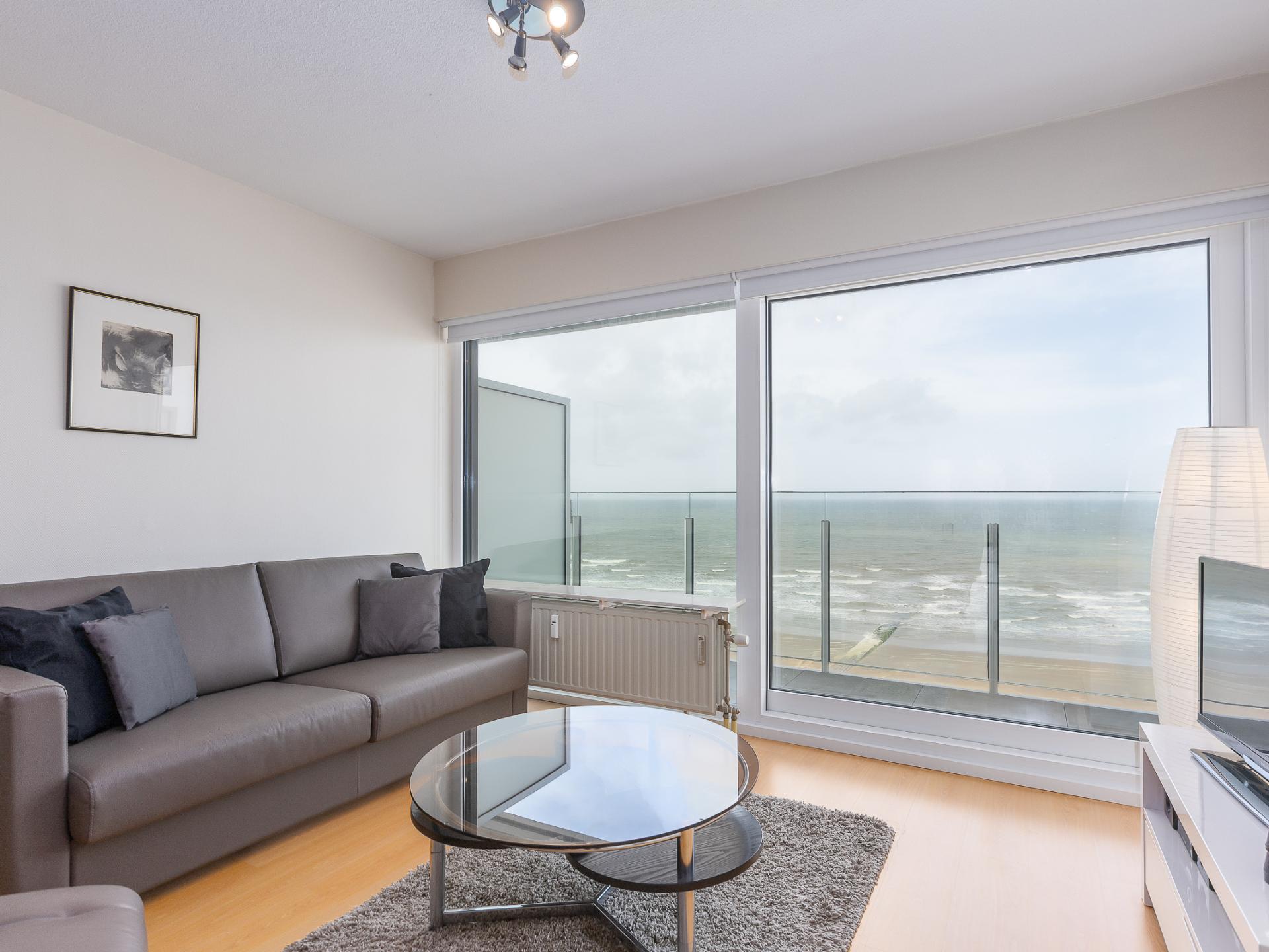 Zonnig appartement op de 8e verdieping met weids zeezicht in Middelkerke - foto 1