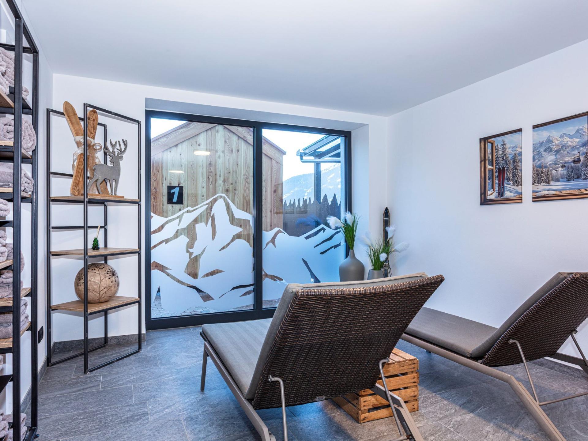 Droomappartement direct aan de piste in Hinterglemm met sauna - foto 19