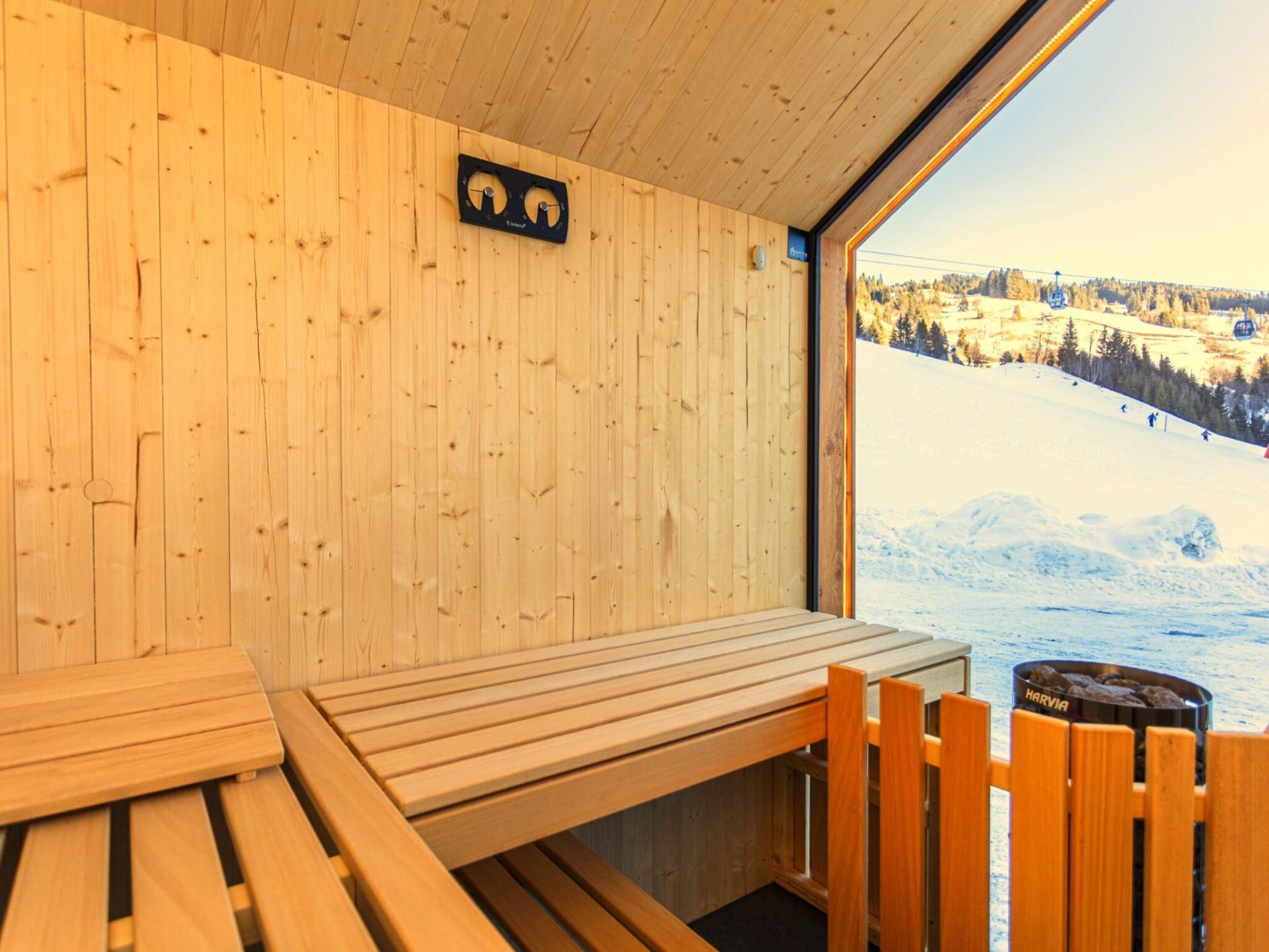 Ski-in ski-out appartement in Hinterglemm met sauna en bergzicht voor 8 personen - foto 6