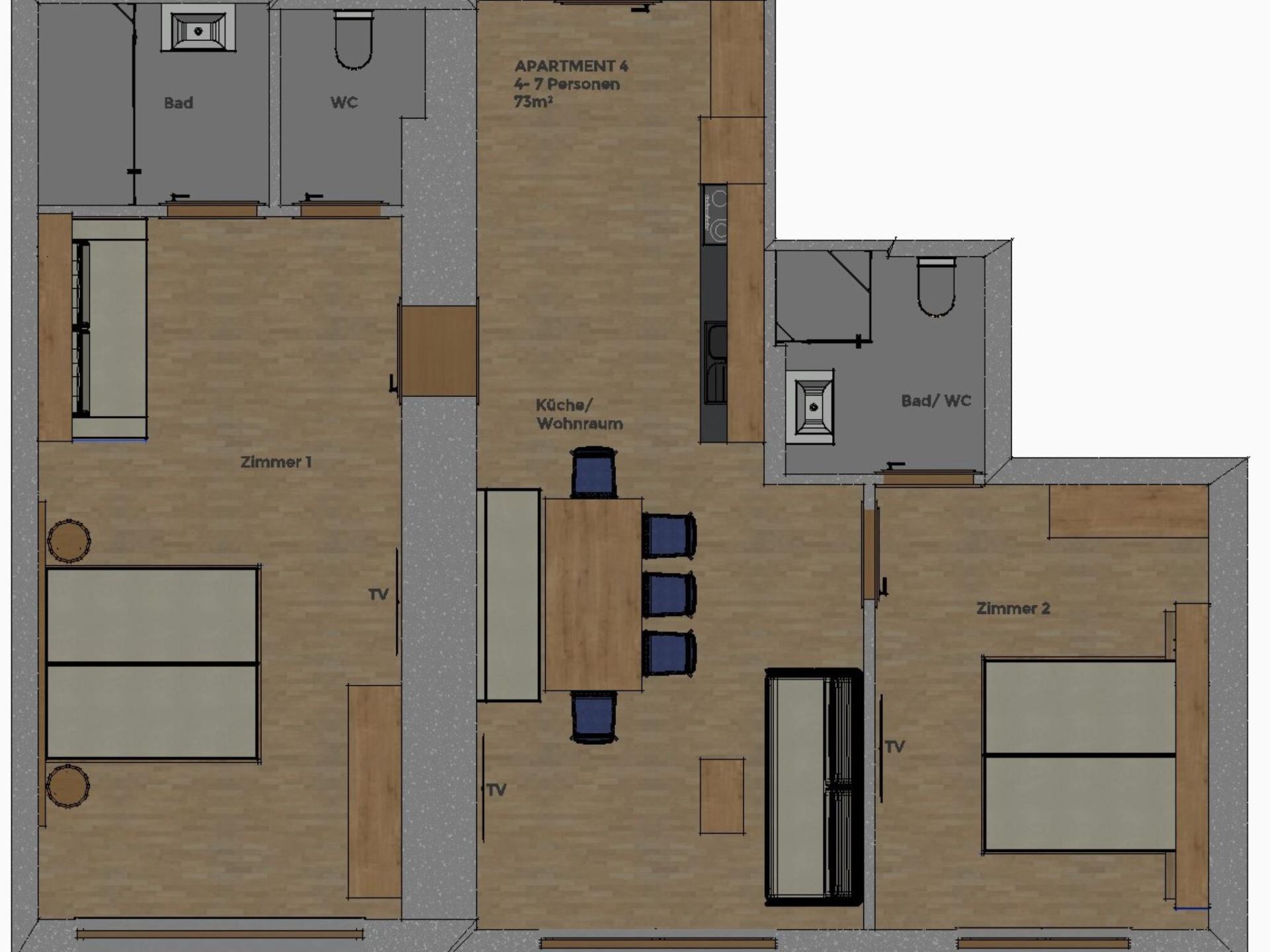 Appartement direct aan de piste met buitensauna in Hinterglemm - foto 12