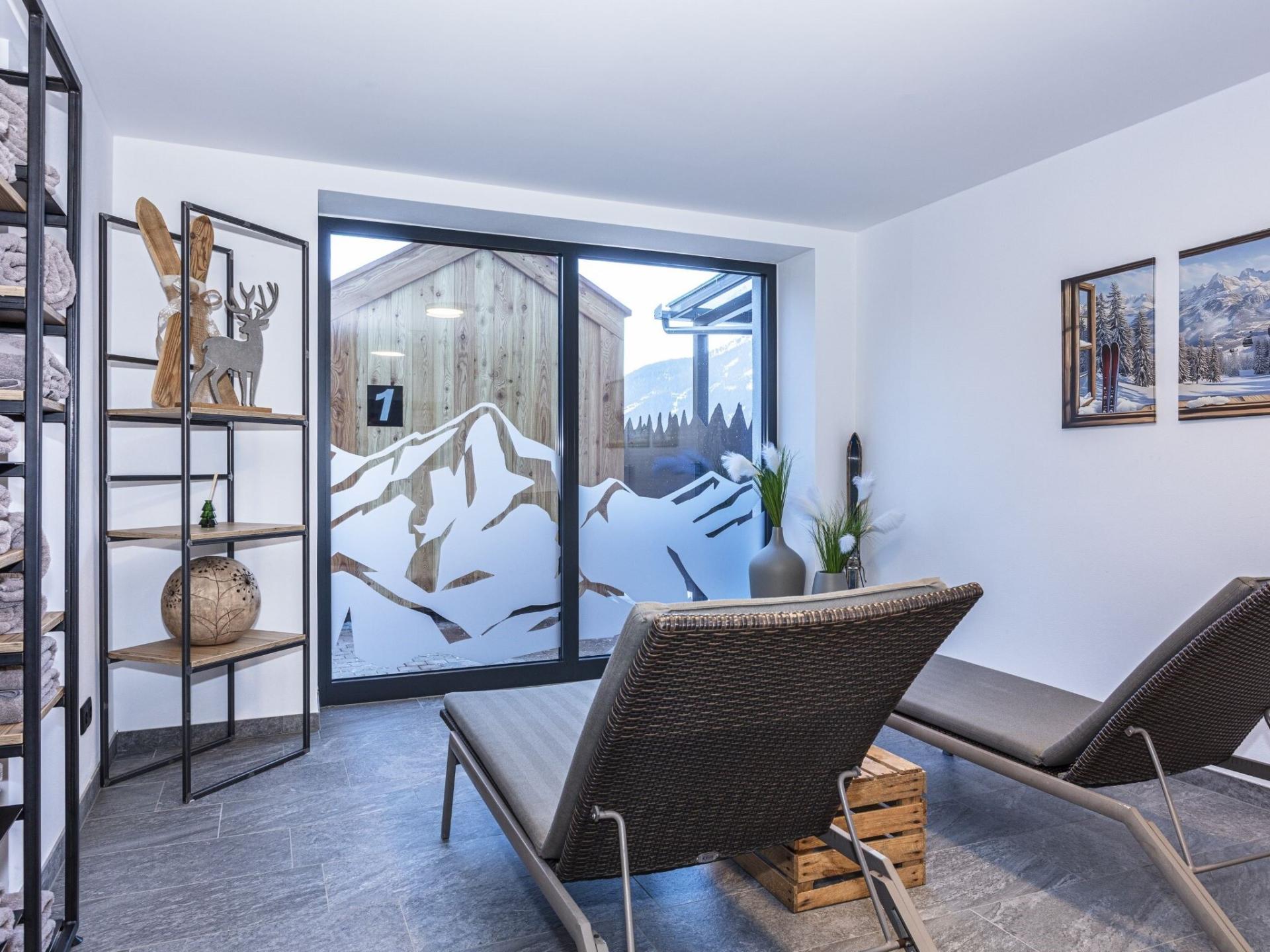Sfeervol appartement direct aan de piste in Hinterglemm voor 9 personen - foto 14
