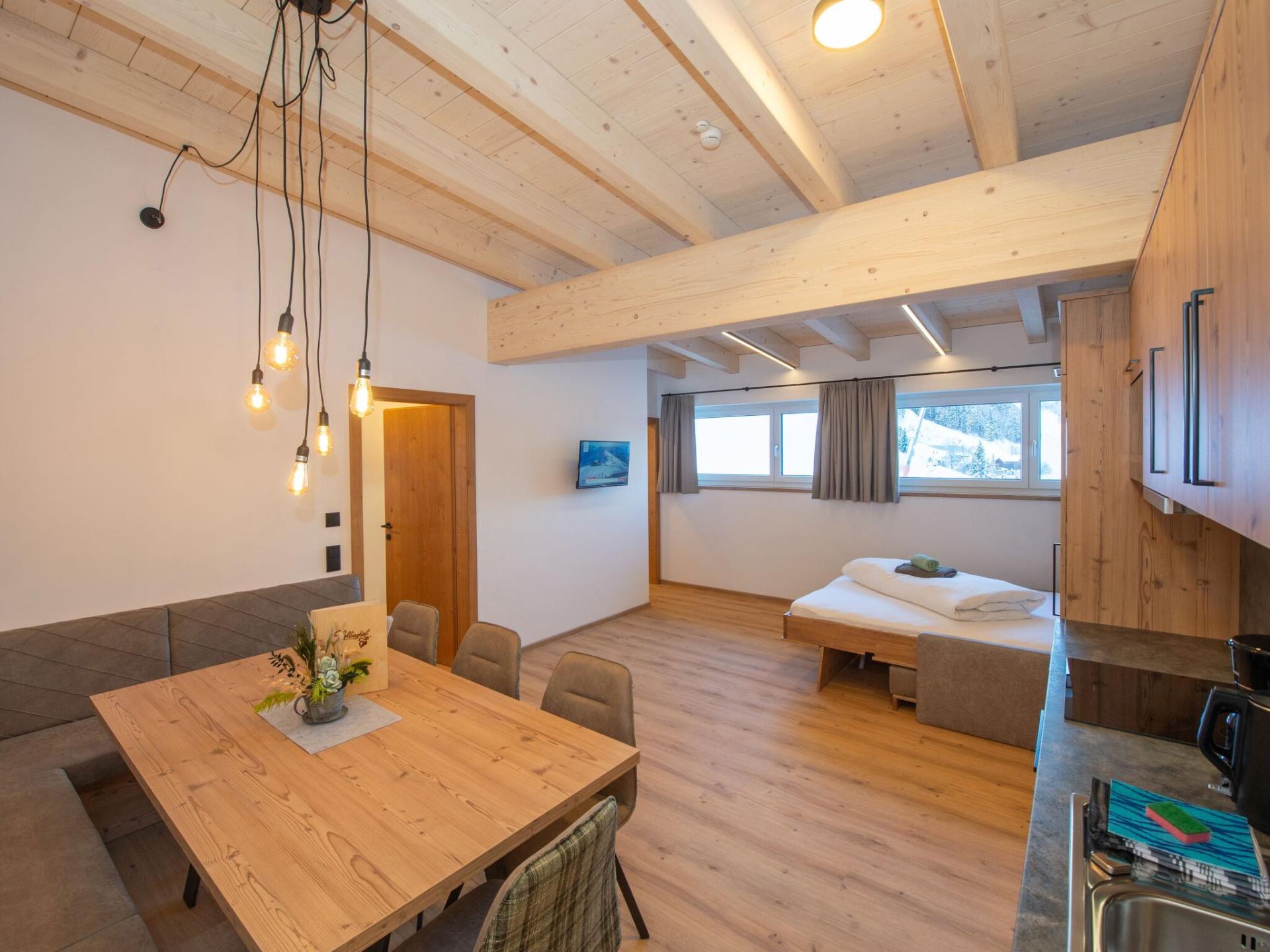 Ski-Inn appartement met buitensauna direct aan de piste in Hinterglemm - foto 8