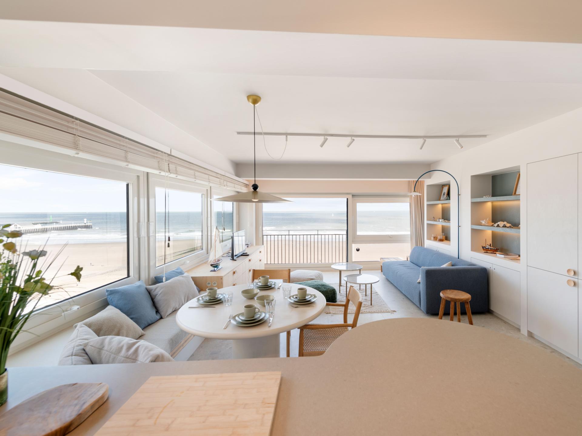 4-persoons hoekappartement met luxe zeezicht in Blankenberge - foto 9