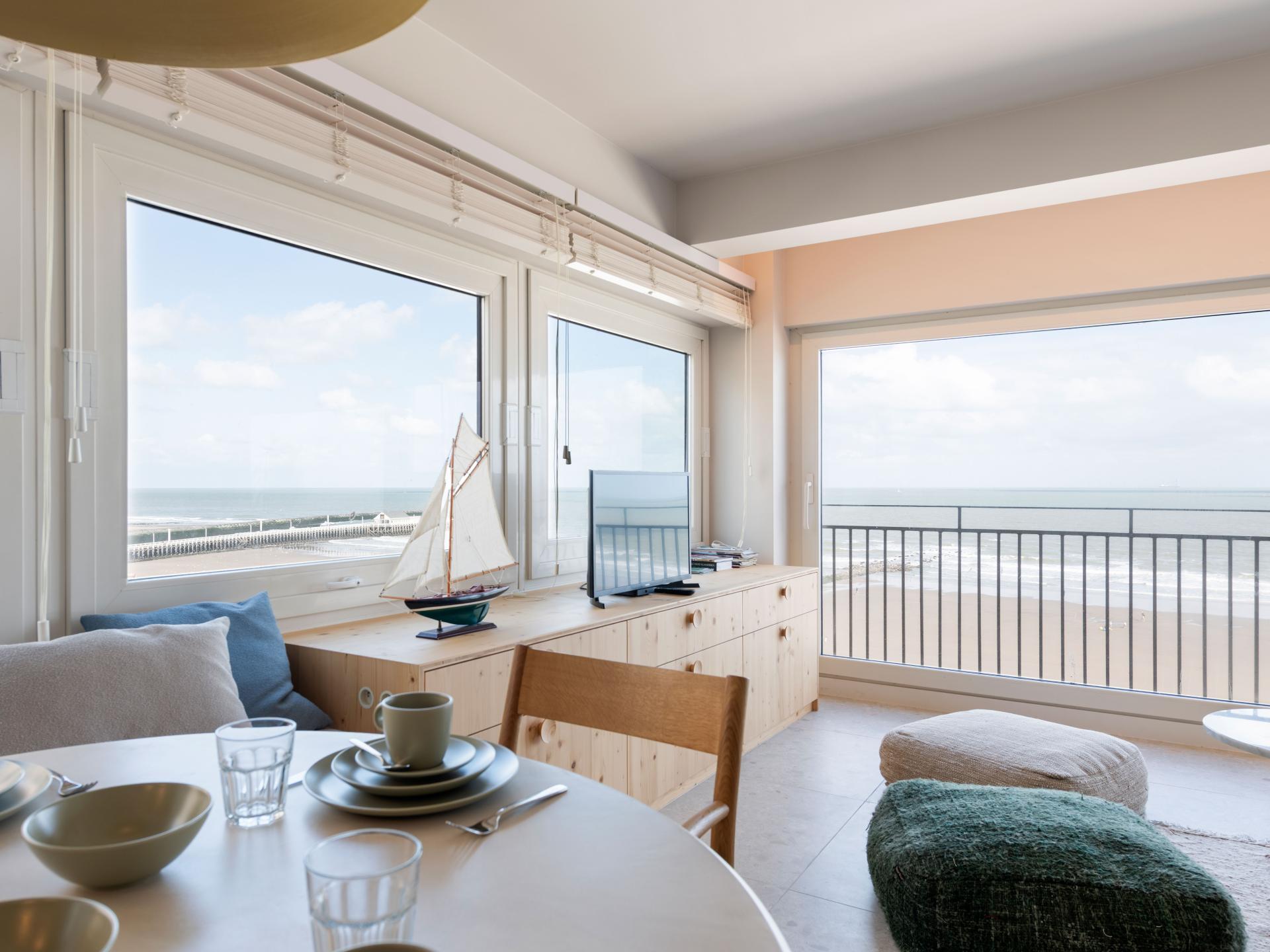 4-persoons hoekappartement met luxe zeezicht in Blankenberge - foto 1