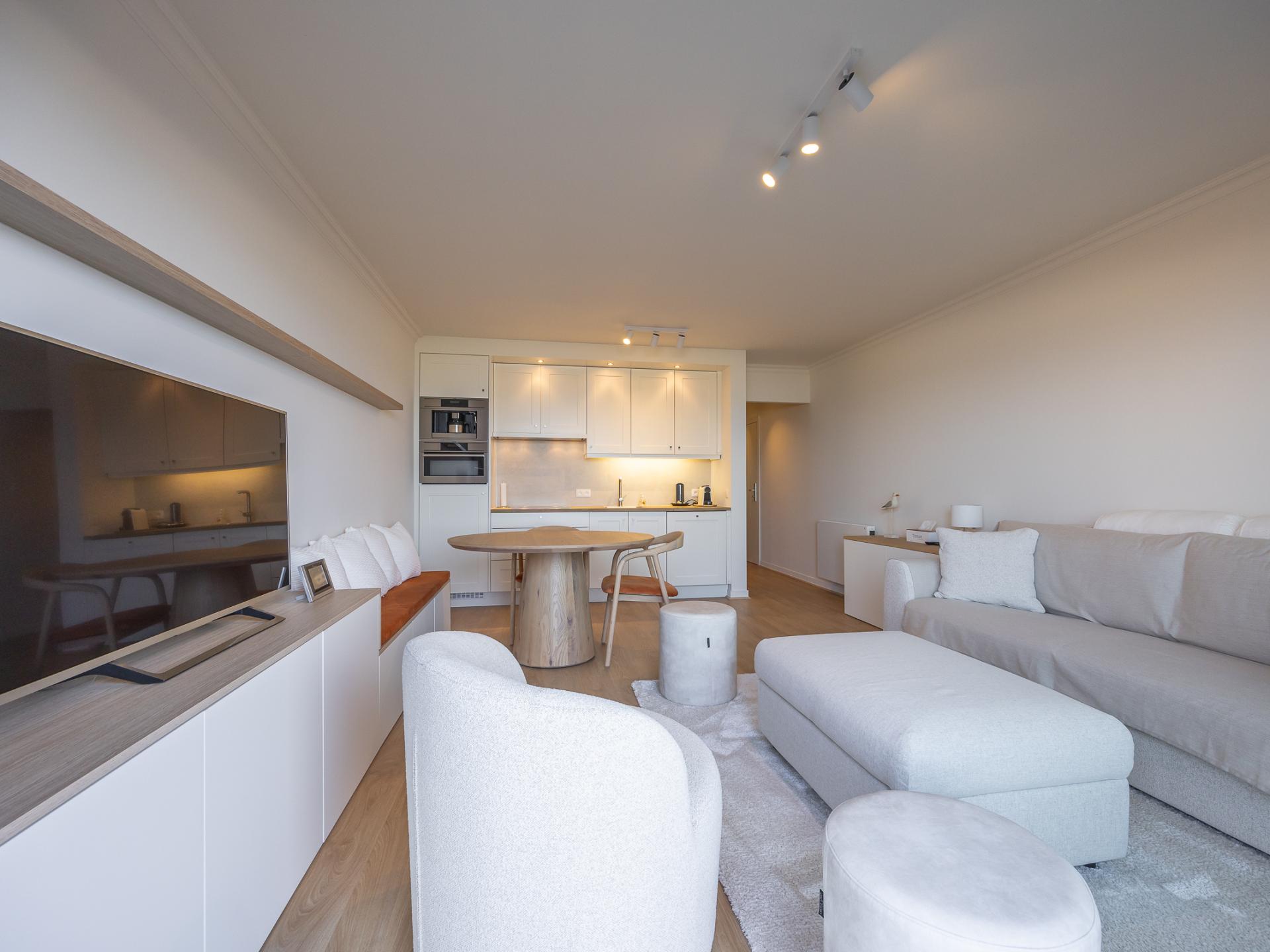 Stijlvol zeezicht appartement in Middelkerke – Gelijkvloers voor 4 personen - foto 9