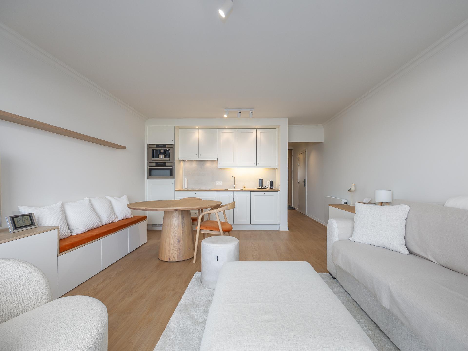 Stijlvol zeezicht appartement in Middelkerke – Gelijkvloers voor 4 personen - foto 7