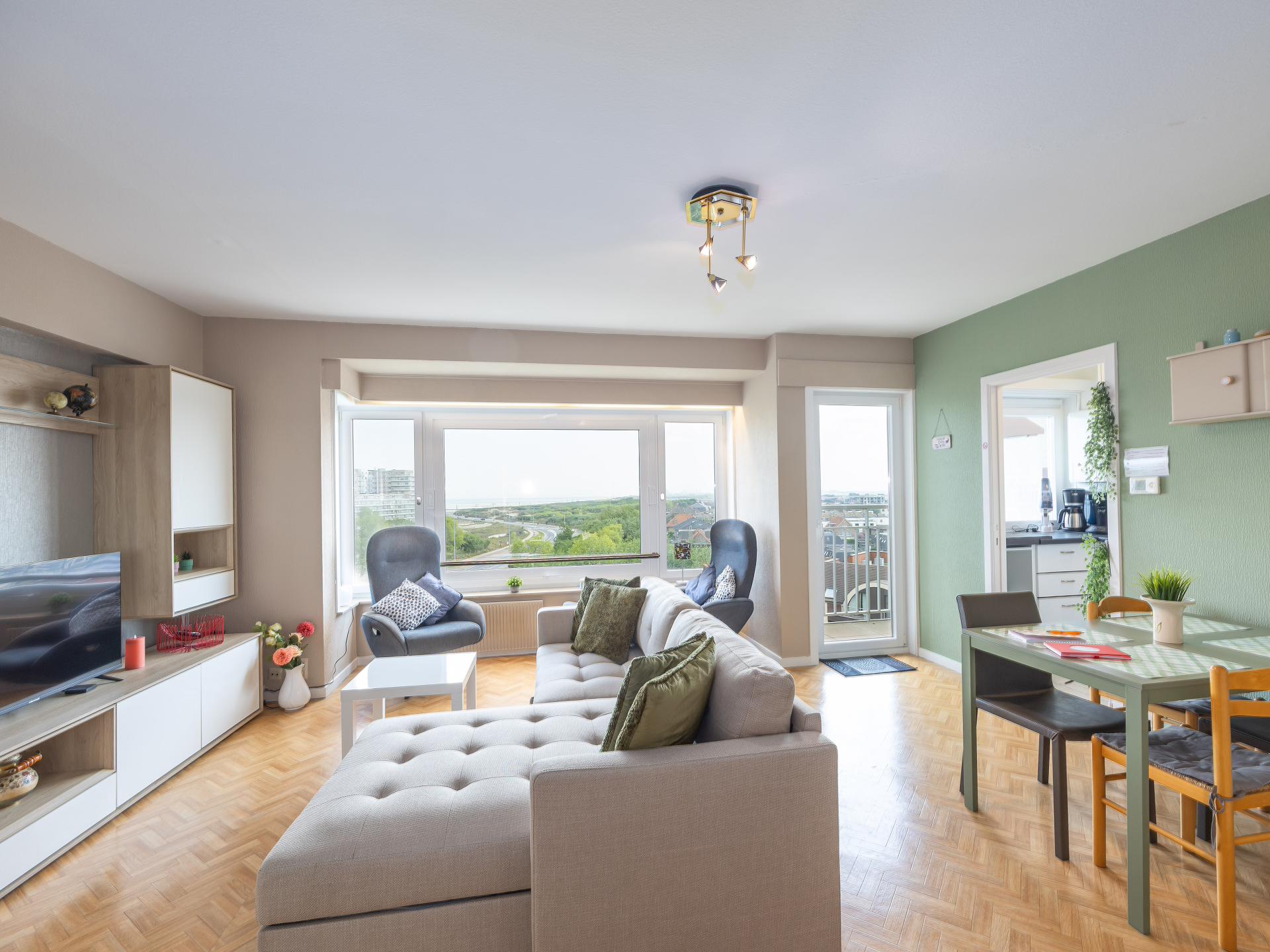 4-persoons modern appartement met zeezicht in centrum Middelkerke - foto 4