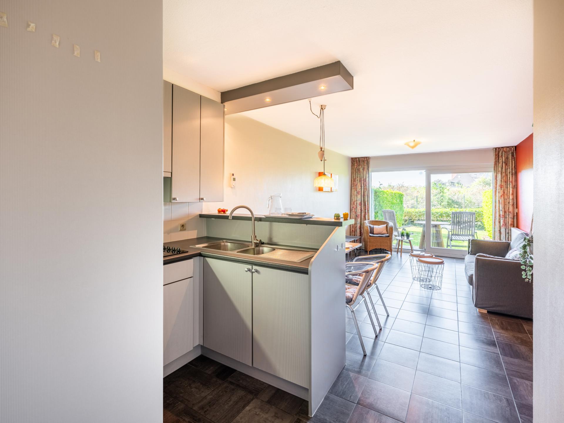 Duinappartement met privétuintjes op 200 meter van het strand in Sint-Idesbald - foto 12