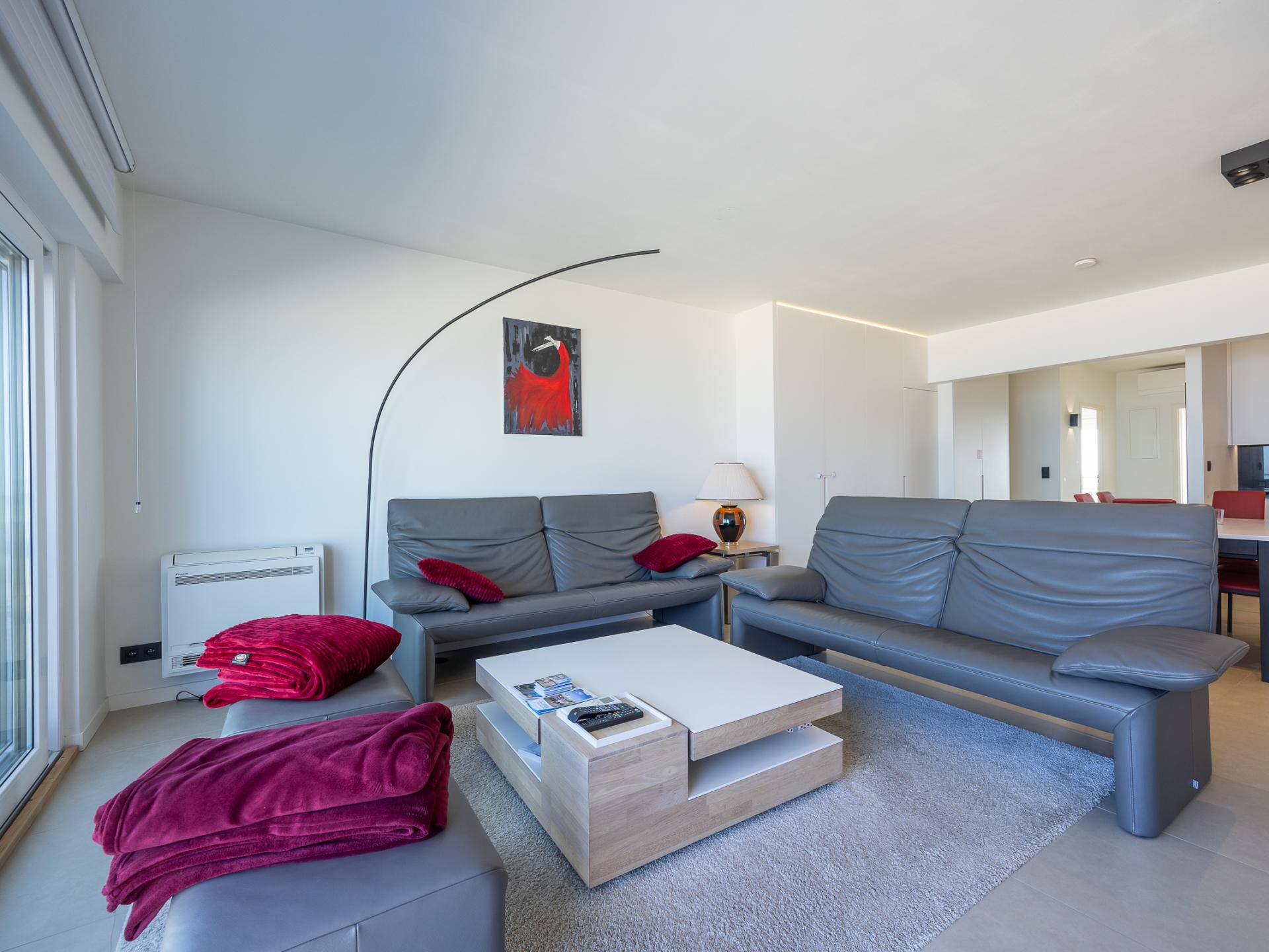 Licht appartement met 2 terrassen en weids uitzicht op zee in Middelkerke - foto 6
