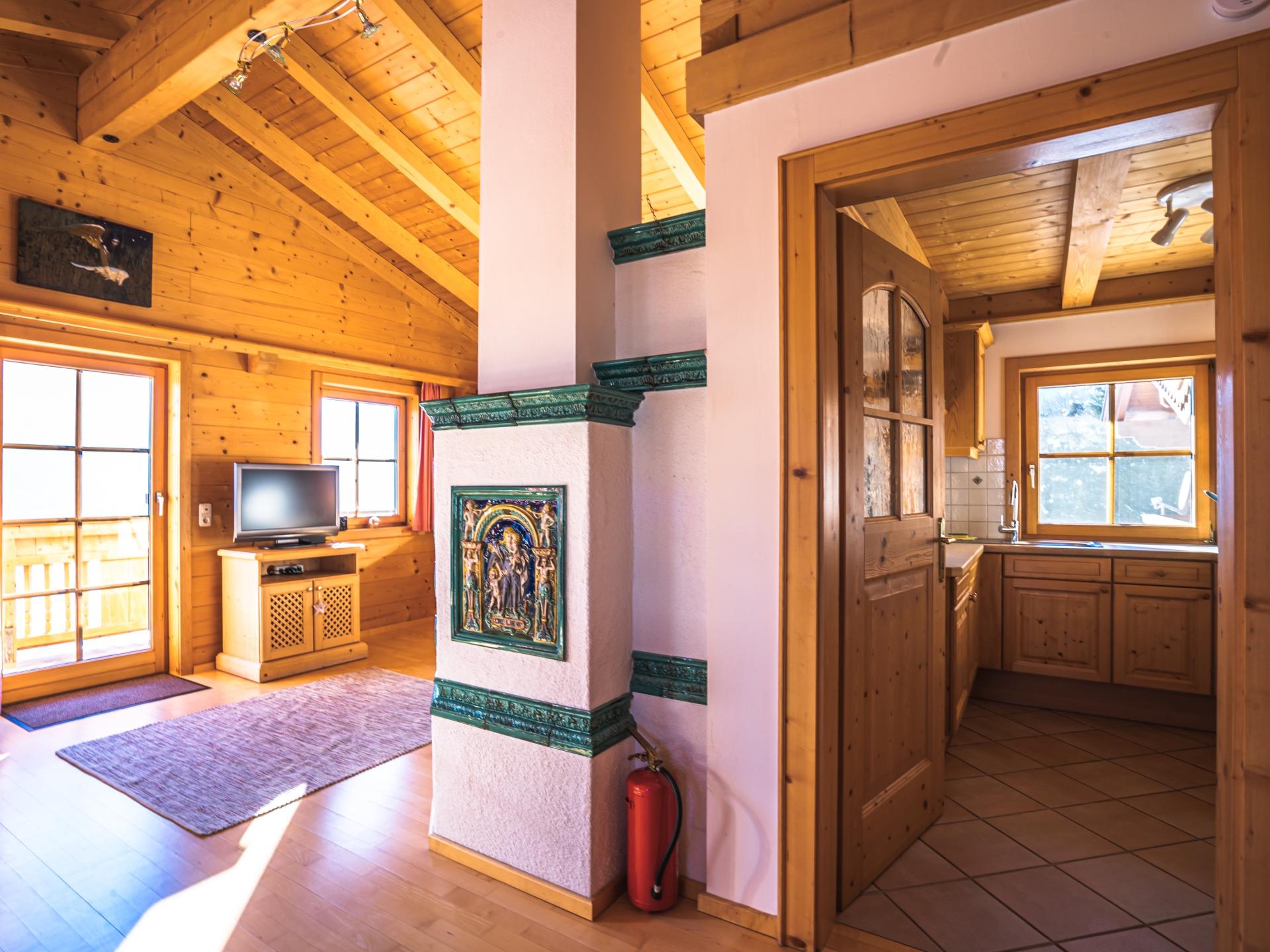 Ruim chaletappartement voor 8 met panoramisch uitzicht op de Hohe Tauern - foto 8