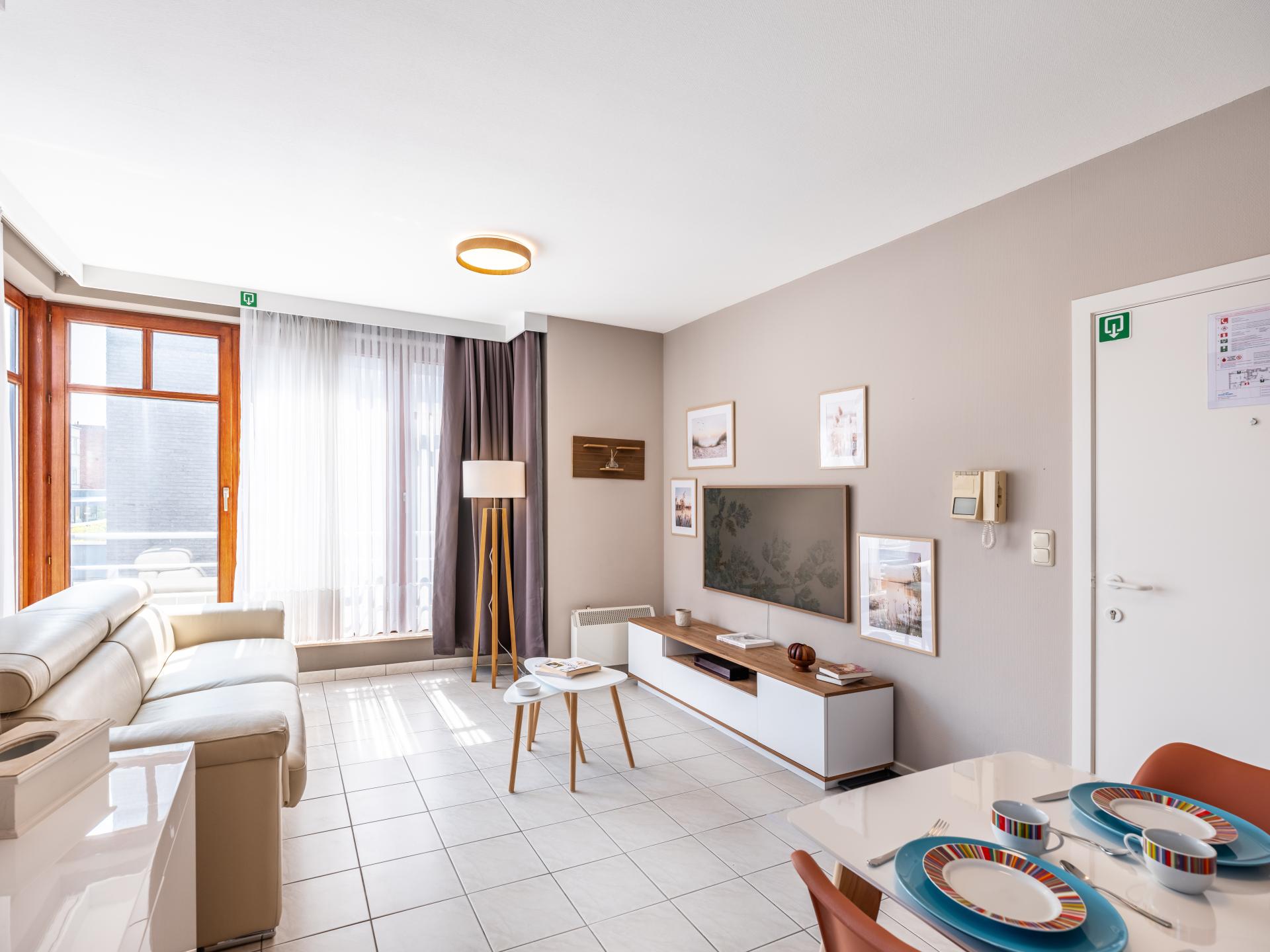 Op 300 m van zee: 4-persoonsappartement in hartje Koksijde - foto 3
