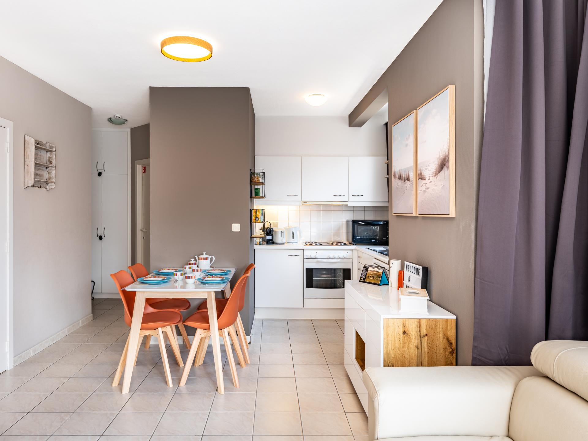 Op 300 m van zee: 4-persoonsappartement in hartje Koksijde - foto 4