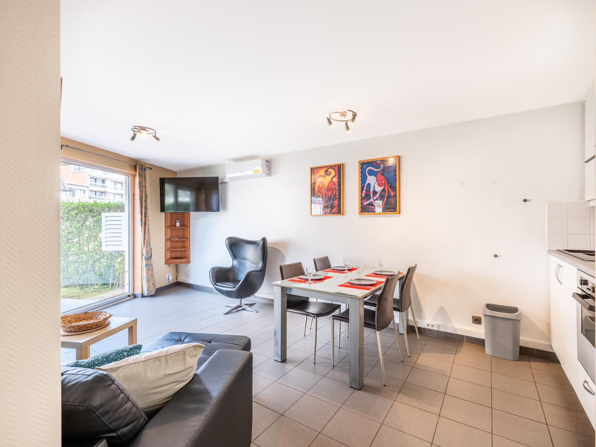 Centraal appartement in Sint-Idesbald, 100 m van zee - foto 4