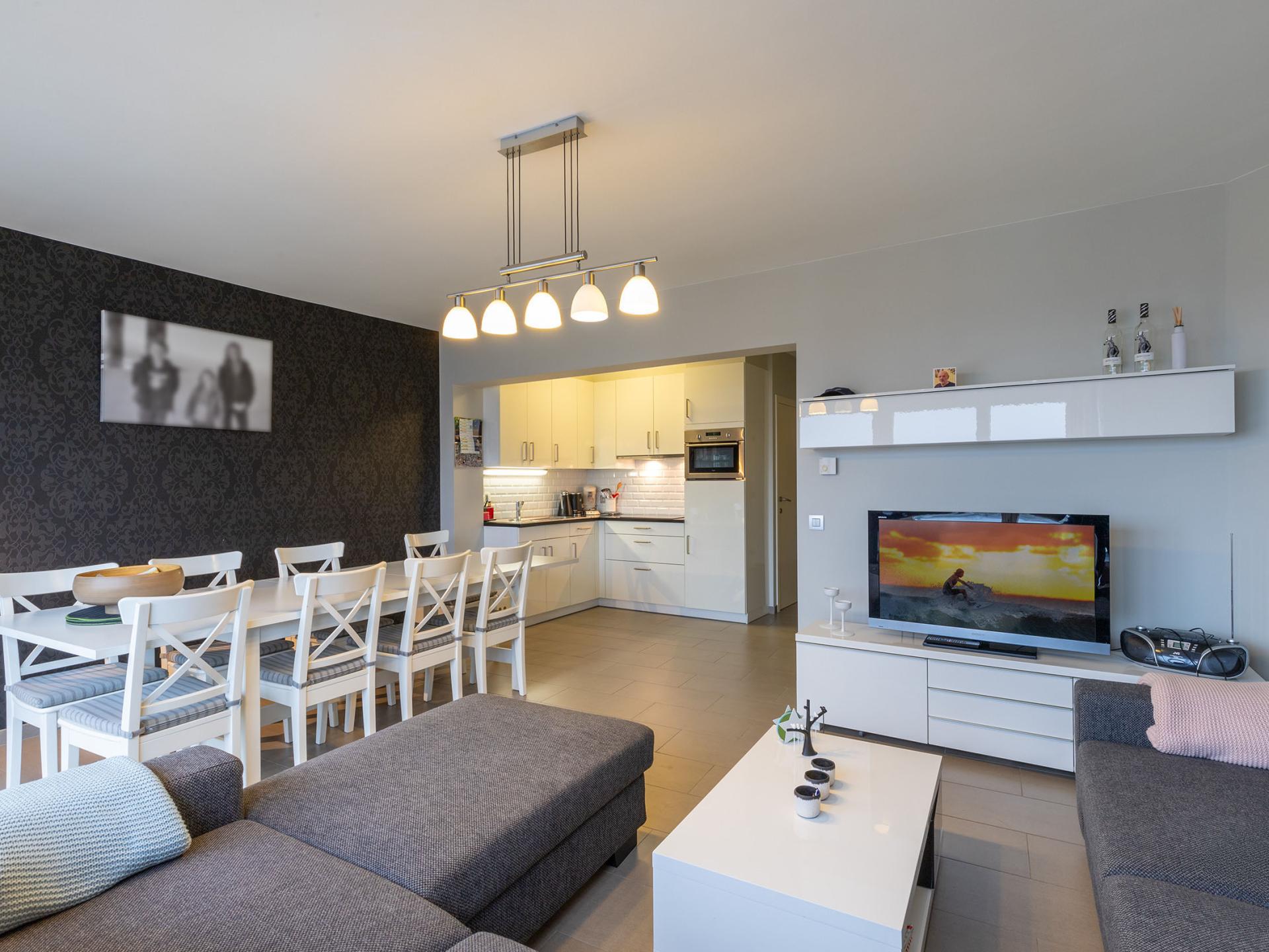 6-persoons appartement met open keuken in centrum Blankenberge - foto 2
