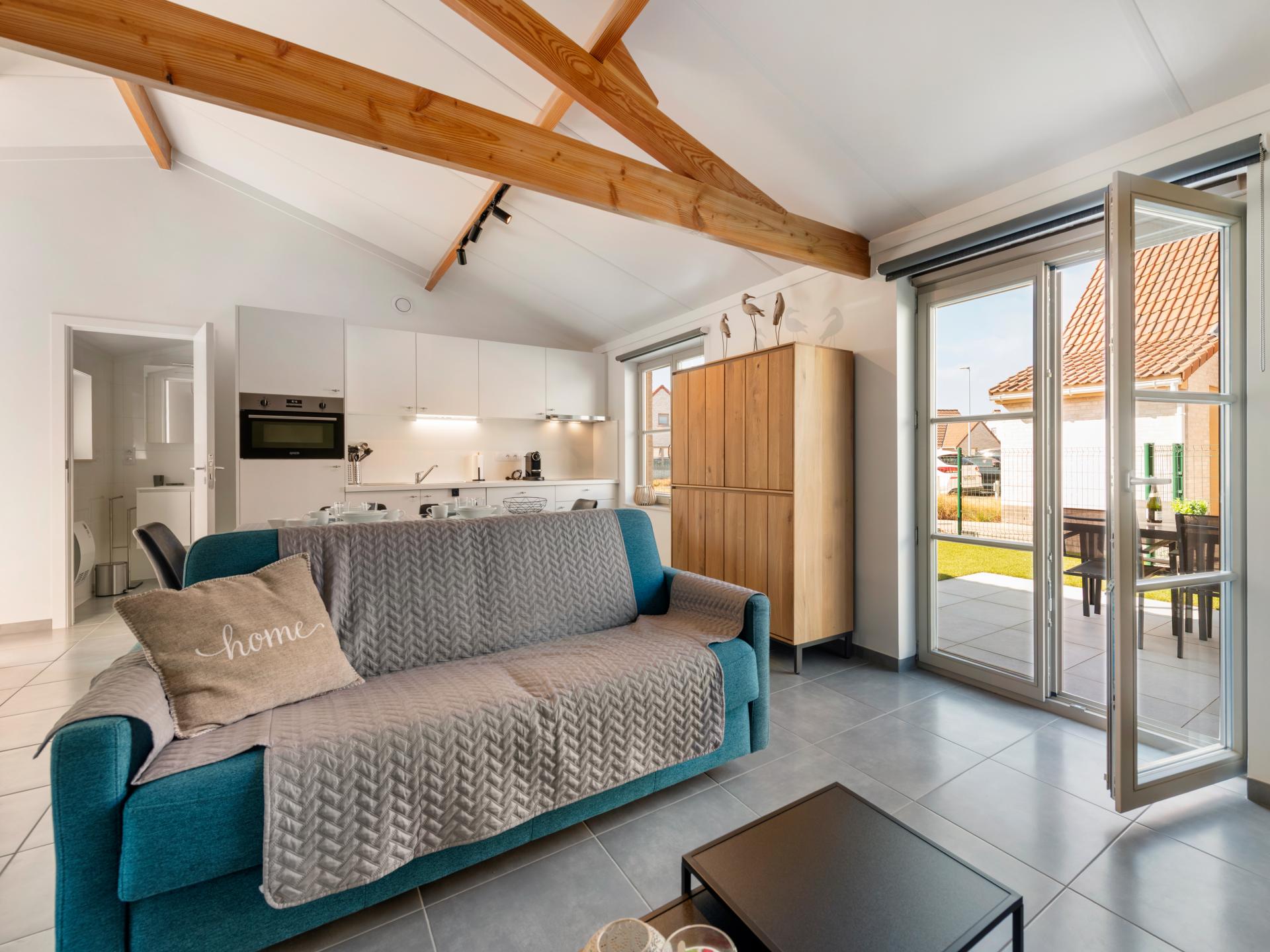4-persoons vakantiehuis met zongerichte tuin in Koksijde - foto 8