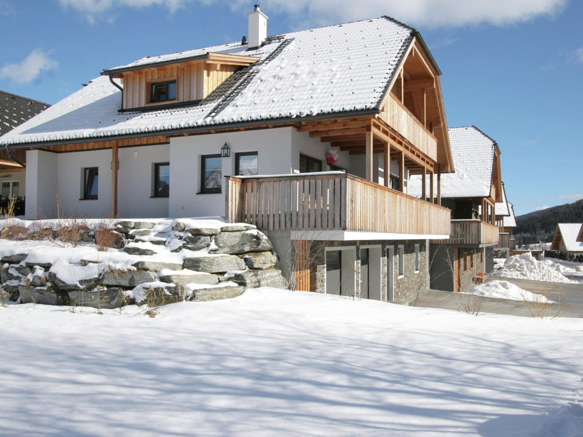 Aan de piste: Luxe vrijstaande villa in centrum Mauterndorf - foto 1