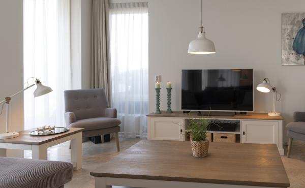 Lovely apartment on the ground floor at the North Sea beach