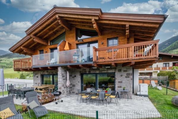 Luxe wellnesschalet voor 12 personen in Piesendorf, 400m van de piste - thumbnail 2