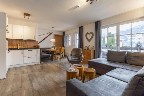 Ruim appartement voor 8 personen nabij Zell am See met zonnig terras - thumbnail 2