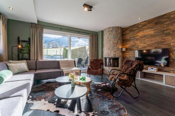 Luxe 12-persoons chalet met sauna op 550m van de skilift in Leogang - thumbnail 6