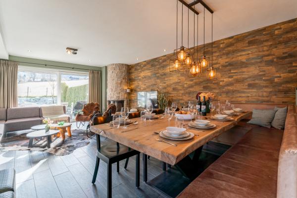Luxe 12-persoons chalet met sauna op 550m van de skilift in Leogang - thumbnail 5