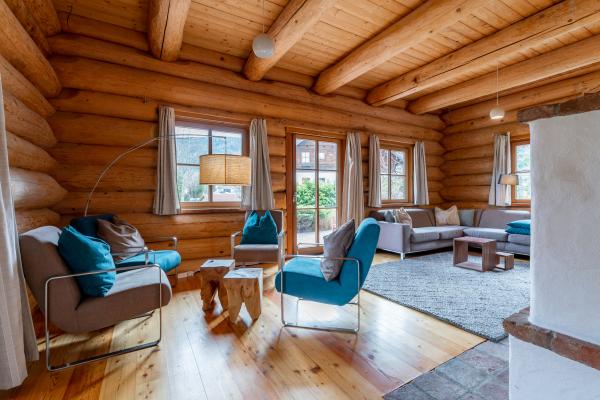 Authentiek boomstammenhuis voor 19 personen met sauna in Mauterndorf - thumbnail 2