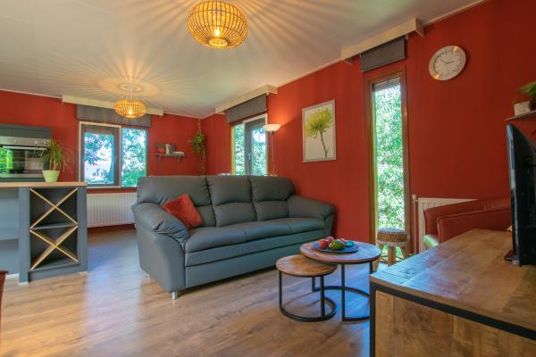 Vrijstaand boshuis met sauna en veranda in Uden, 4 pers. - thumbnail 5