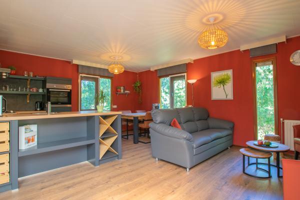 Vrijstaand boshuis met sauna en veranda in Uden, 4 pers. - thumbnail 6