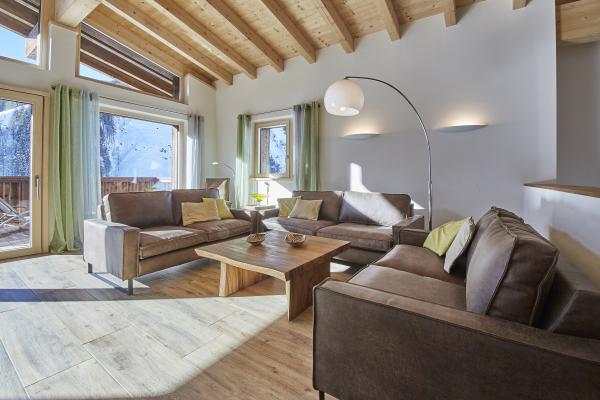 Vrijstaand chalet met sauna in Viehhofen, direct bij Skicircus Saalbach - thumbnail 3