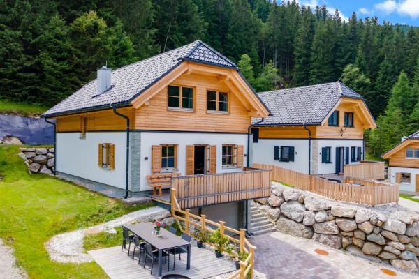 Luxe chalet voor 12 personen met sauna direct aan de piste in Donnersbachwald - thumbnail 1