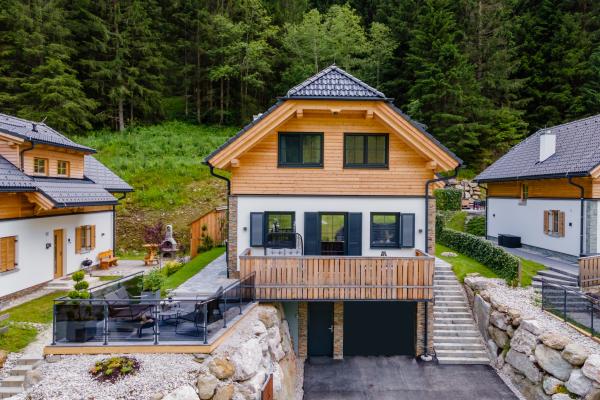 Luxe chalet met hottub en sauna, 50m van de skipiste in Steiermark - thumbnail 2
