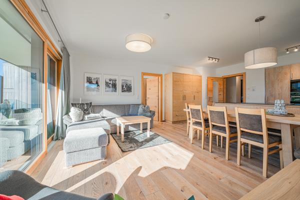 Ruim appartement voor 8 met sauna en panoramisch uitzicht in Hollersbach - thumbnail 3